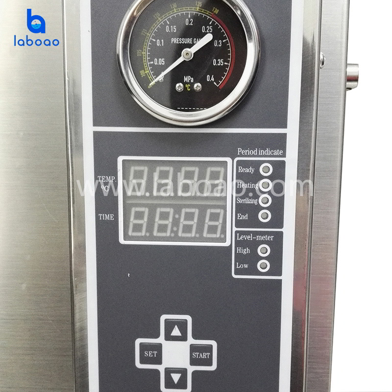 Automatic steam sterilizer quick open type China Vertical Steam