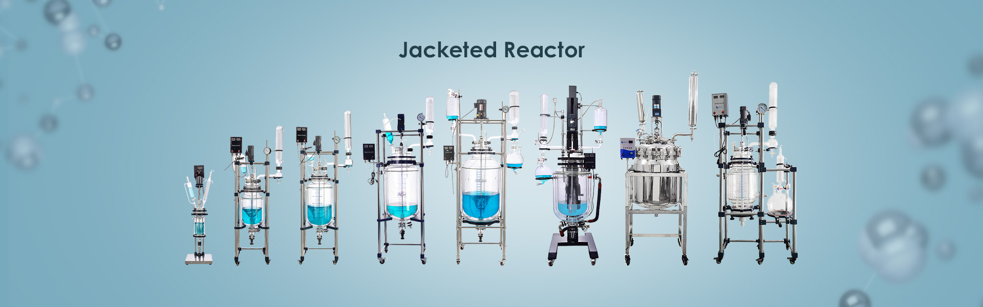 banner of glass reactor