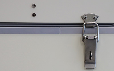 -86°C Horizontal Ultra Low Temperature Freezer detail - Safety door lock design to prevent abnormal door open.