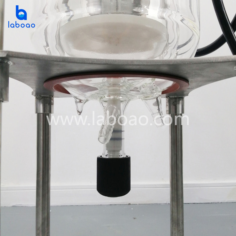 1-5L Explosion Proof Three Layer Jacketed Glass Reactor