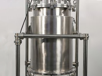 10L 50L Stainless Steel Solid Phase Reactor detail - 316 stainless steel kettle body, high temperature resistance, acid and alkali resistance.