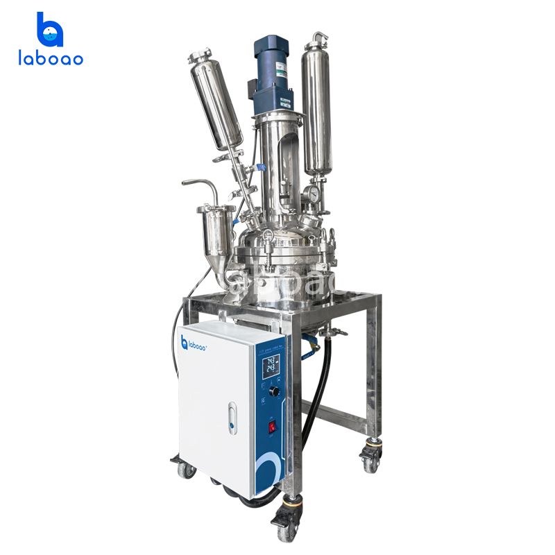 10L Jacketed Stainless Steel Chemical Reactor