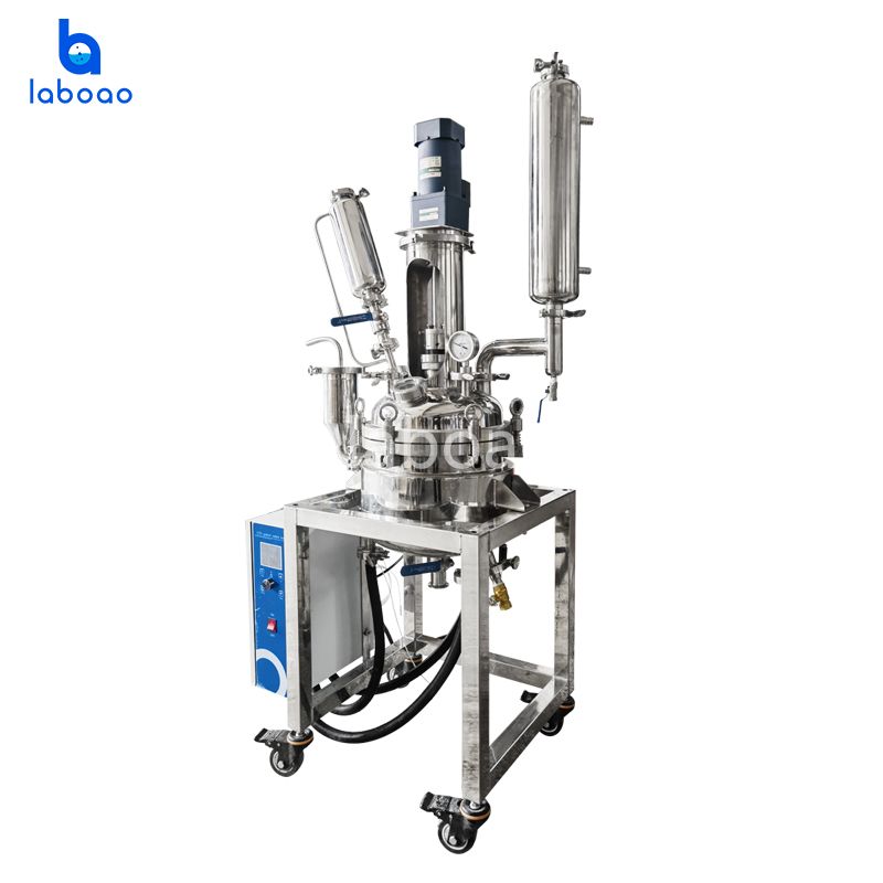 10L Jacketed Stainless Steel Chemical Reactor