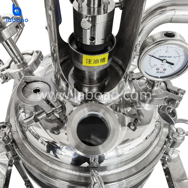 10L Jacketed Stainless Steel Chemical Reactor