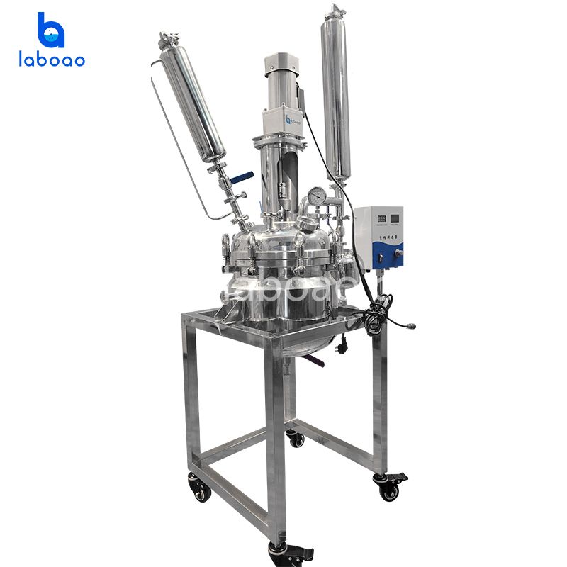 10L Jacketed Stainless Steel Chemical Reactor