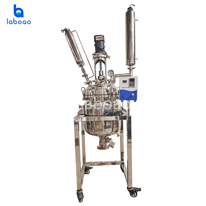 30L Double Layer Stainless Steel Reactor For Distillation