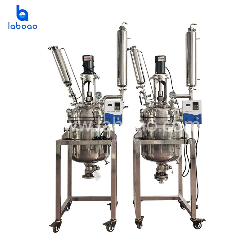 30L Double Layer Stainless Steel Reactor For Distillation
