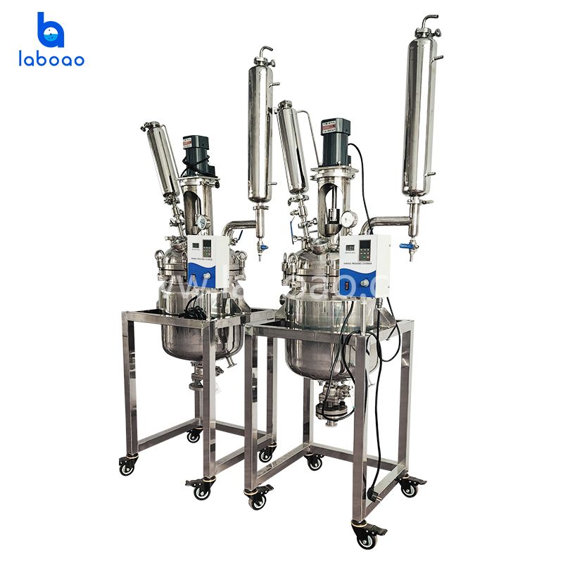 30L Double Layer Stainless Steel Reactor For Distillation