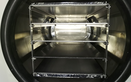 4-6kg Small Food Freeze Dryer detail - Stainless steel material trays and drying chamber.