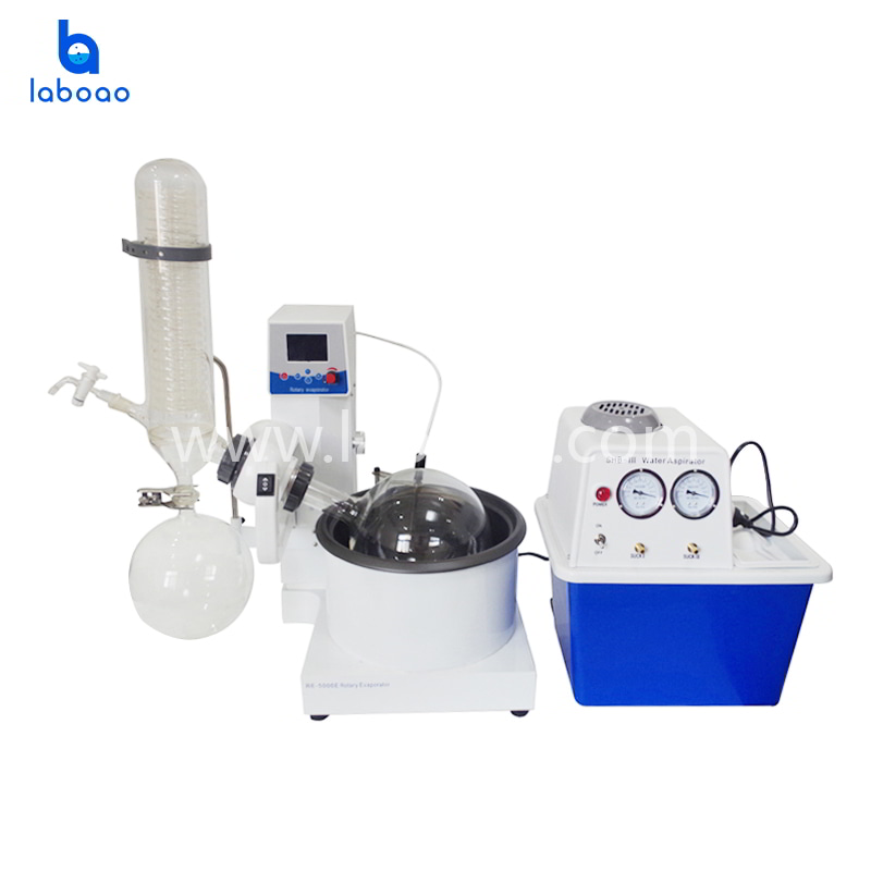 5L Rotary Evaporator With Flask Lift