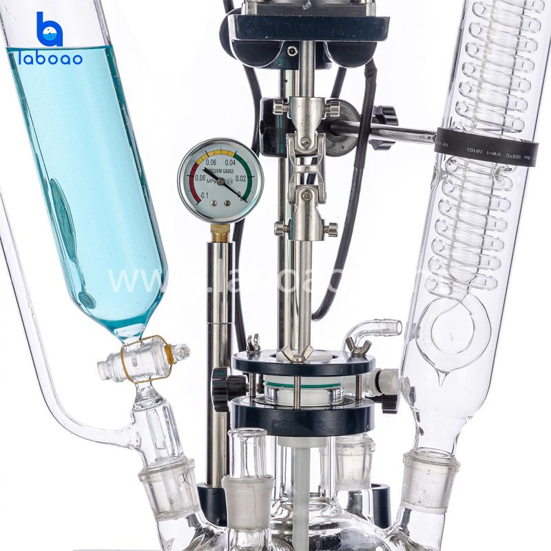5L Single Layer Glass Reactor