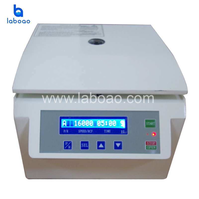 HW16 Benchtop High Speed Micro Centrifuge China HW16 Benchtop High