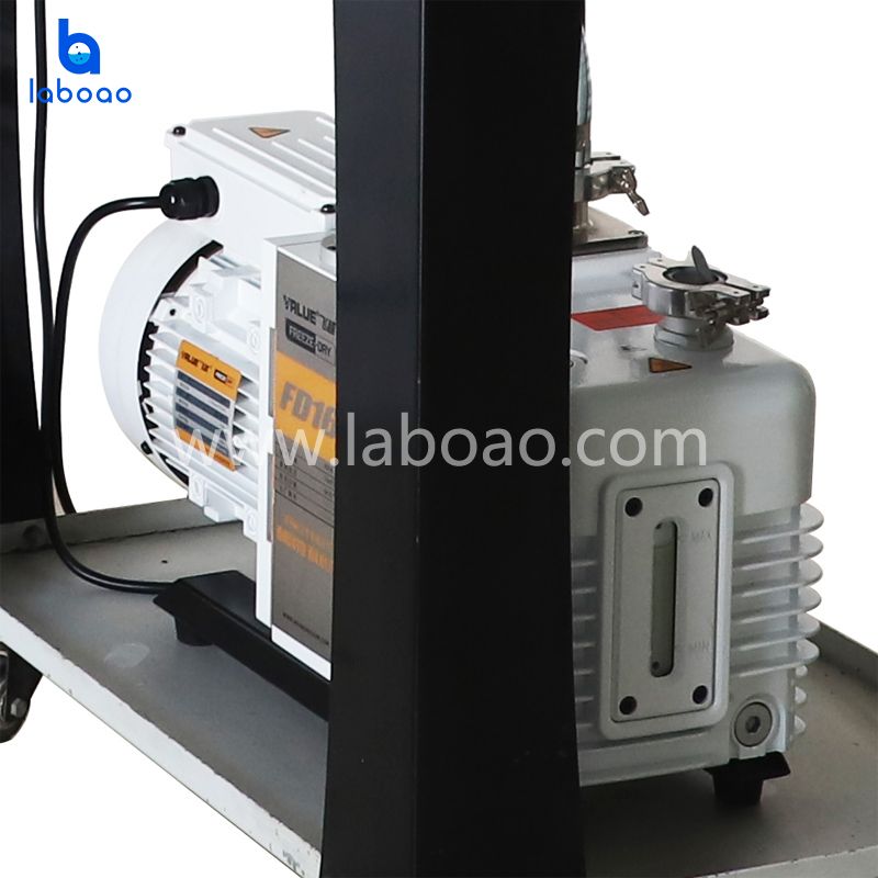 0.08㎡ Benchtop Manifold Top Press Lab Freeze Dryer