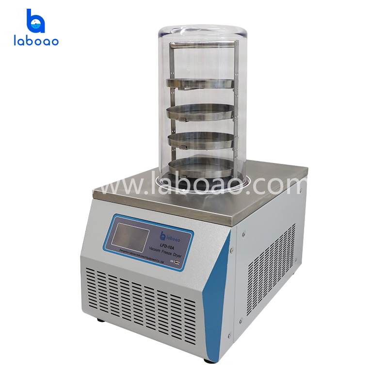 0.12㎡ Benchtop Normal Lab Freeze Dryer  China 0.12㎡ Benchtop Normal Lab  Freeze Dryer Manufacturer and Supplier - LABOAO