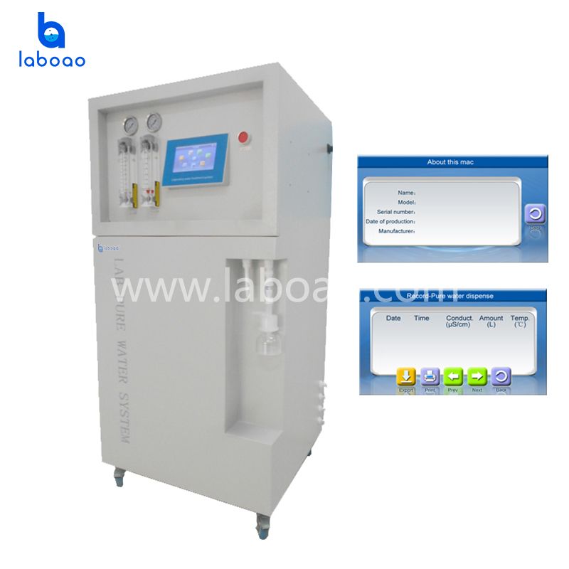 Deionized Water Purification System Laboratory And Commercial Equipment