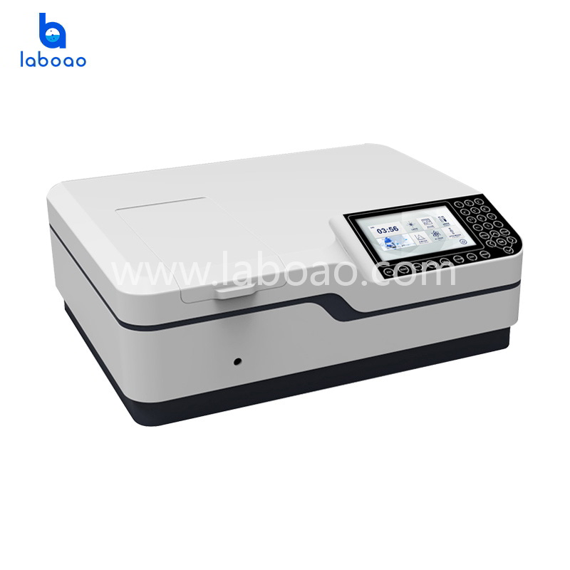 0.1-5nm Double Beam UV-Vis Spectrophotometer With Photomultiplier Receiver