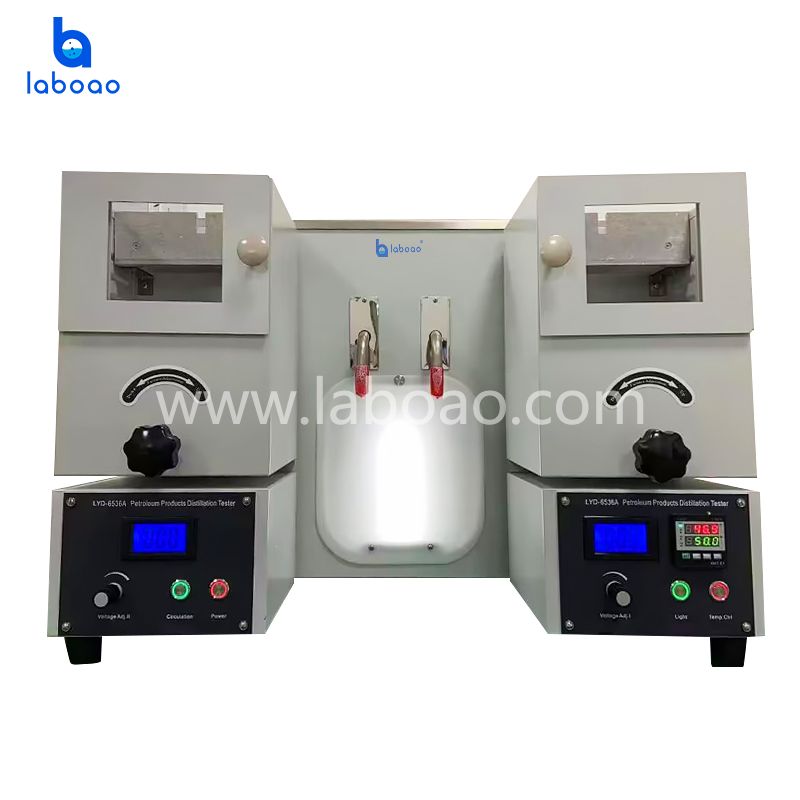 Dual Petroleum Product Distillation Tester