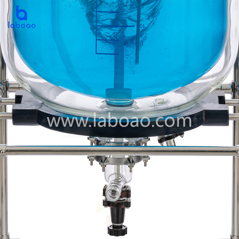 200L Jacketed Glass Reactor