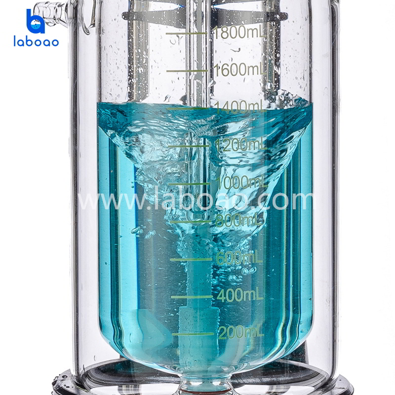 2L Jacketed Glass Reactor