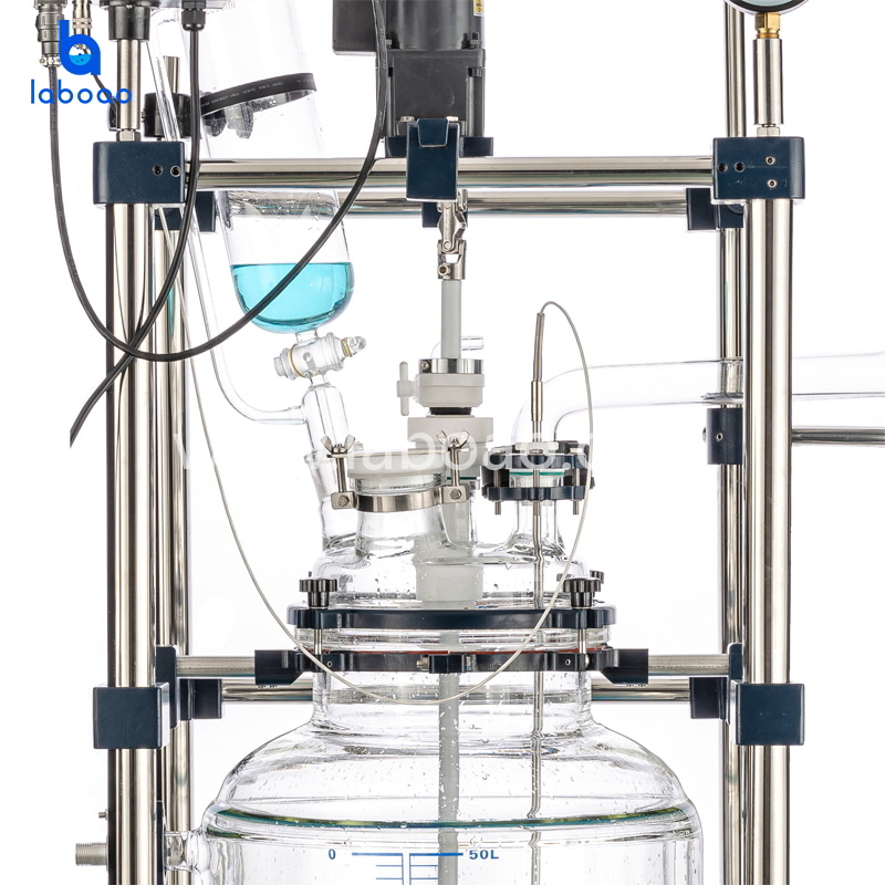 50L Jacketed Glass Reactor