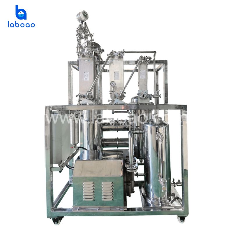 Large Capacity Single Effect Falling Film Evaporator Industrial Scale