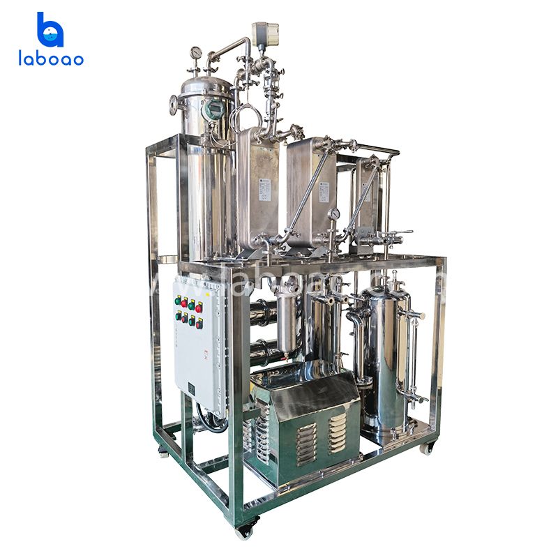 Large Capacity Single Effect Falling Film Evaporator Industrial Scale