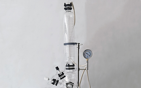 New 20L Rotary Evaporator detail - Main and vice condenser, increase high surface area.