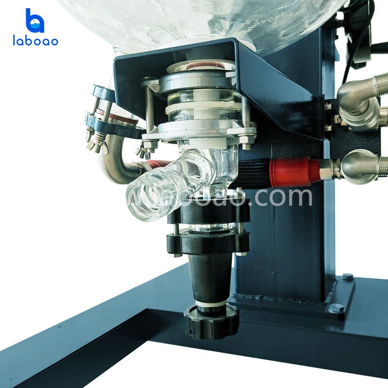 New Lifting And Rotating Double Layer Glass Reactor 