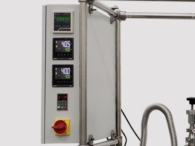 B Series Short Path Wiped Film Evaporator Molecular Distillation detail - High-quality control box, the control box controls the speed and temperature, easy to operate.