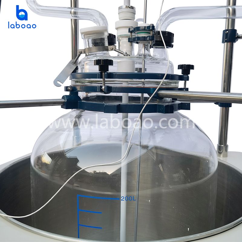 200L Single Layer Glass Reactor