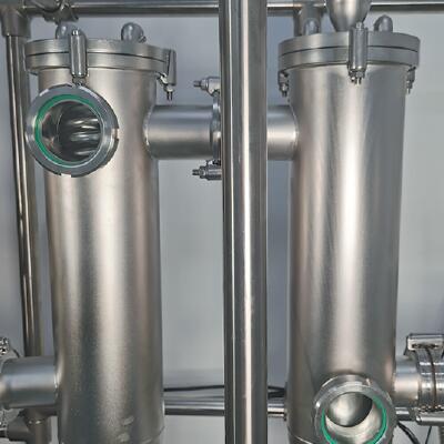 Stainless Steel Molecular Distillation Plant For Essential Oil Distillation detail - Condenser+cold trap system, windows design, easy to observe material process program, gas condenses more thoroughly