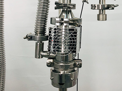 Stainless Steel Short Path Molecular Distillation detail - Rotary vane oil pump supporting diffusion pump, no-load vacuum can reach 5Pa