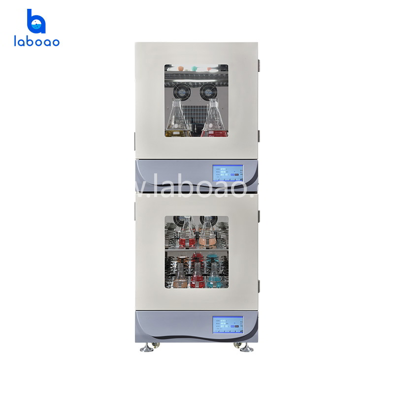 Vertical Superimposed Lab Incubator Shaker